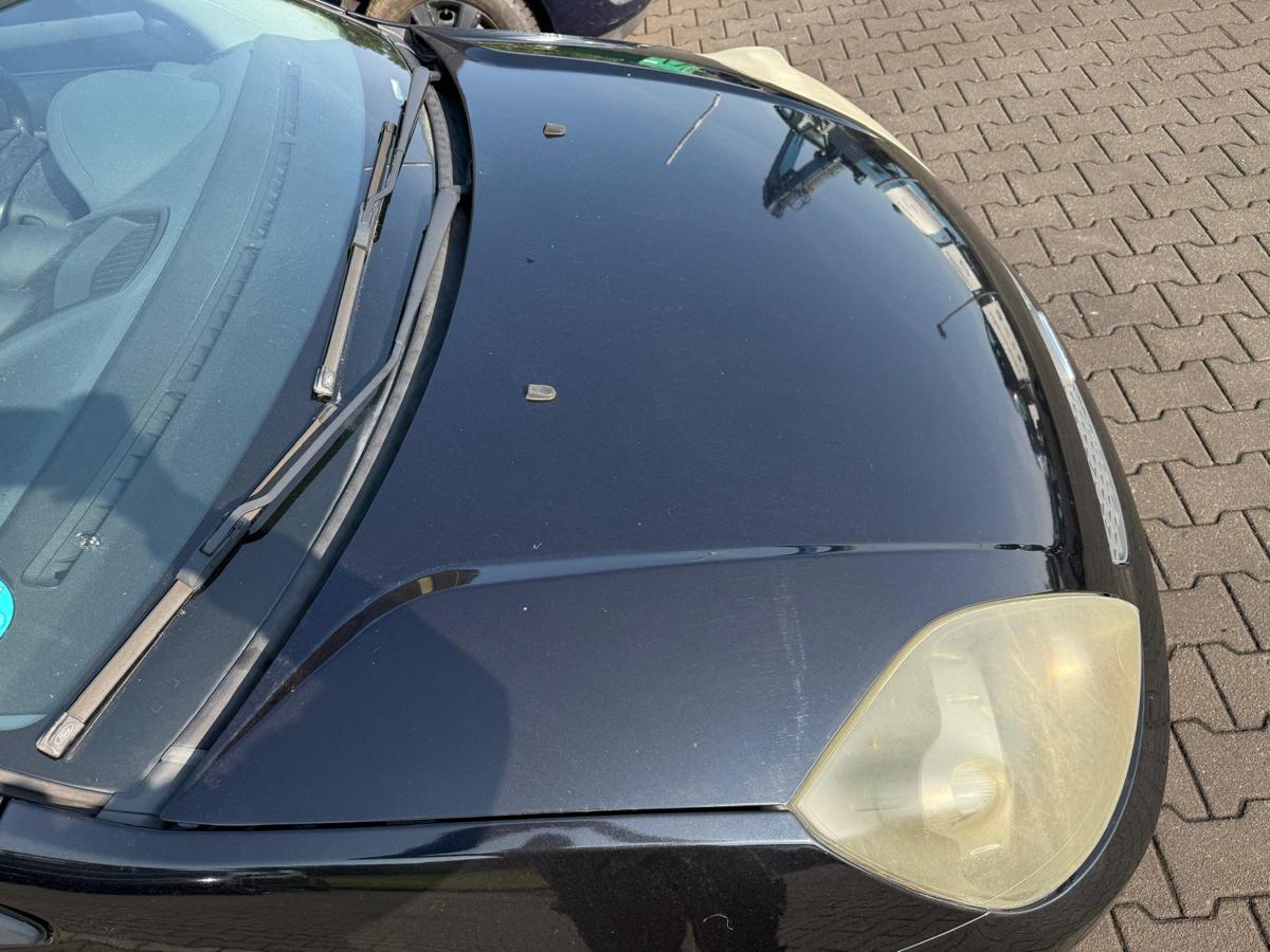Ford Fiesta JD3 original Motorhaube Panther Schwarz Metallic BJ08